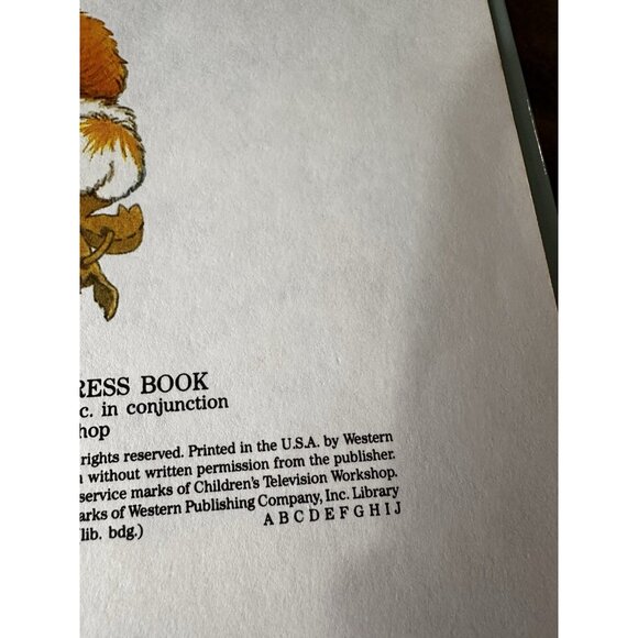 A Bird’s Best Friend Hardcover Sesame Street A Growing Up Book Tish Sommers - Picture 15 of 16